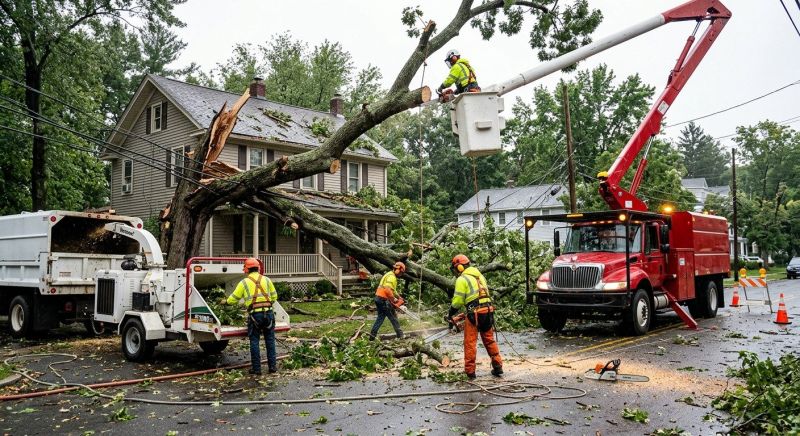 Fallen Tree Removal in Doylestown, PA